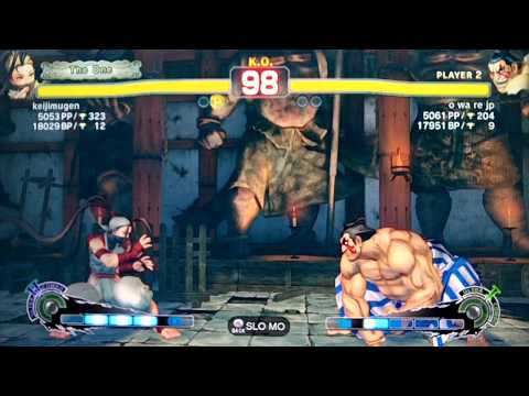 SSF4 AE:2012 keijimugen (Ibuki) vs o wa re jp (Honda)