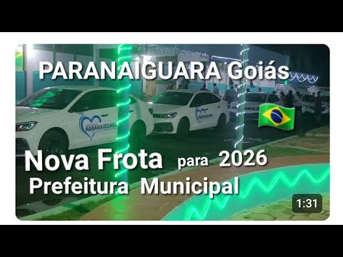 Prefeitura de Paranaiguara Goiás  novas aquisições