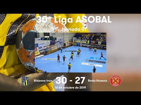 LIGA ASOBAL J07: Bidasoa Irun - Bada Huesca 30-27