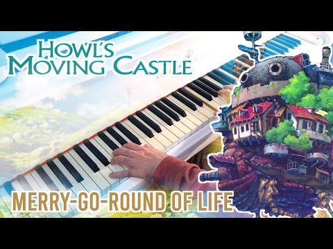 Merry-Go-Round of Life – Howl's Moving Castle | Piano cover · 2024