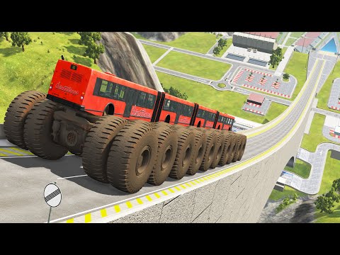 High speed freaky jumps #21 - Beamng Drive