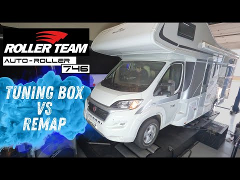Roller Team Auto-Roller 746 (Fiat Ducato 2.3) – Remap vs Tuning Box with Dyno Test