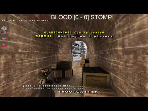 RTCW / QuakeCon 2021 Blood Brothers vs Get Stompled - NA Consolation Final