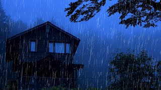 Barulho de Chuva para Dormir Profundamente - Som de Chuva, Vento e Trovões #40 ASMR Rain Sounds