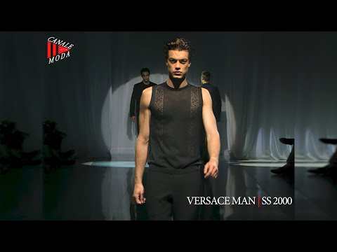 VERSACE MAN Spring Summer 2000 Milan 4K - Canale Moda