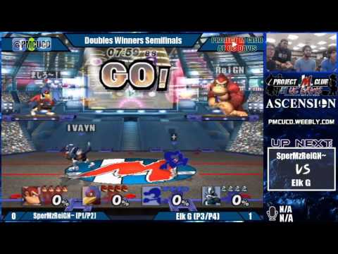 "Ascension 10/1/16" - SperMzReiGN~ (DK & Falco) v. Elk G (G&W & Wolf) - Winners Semis