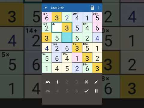Andoku Calcudoku Video