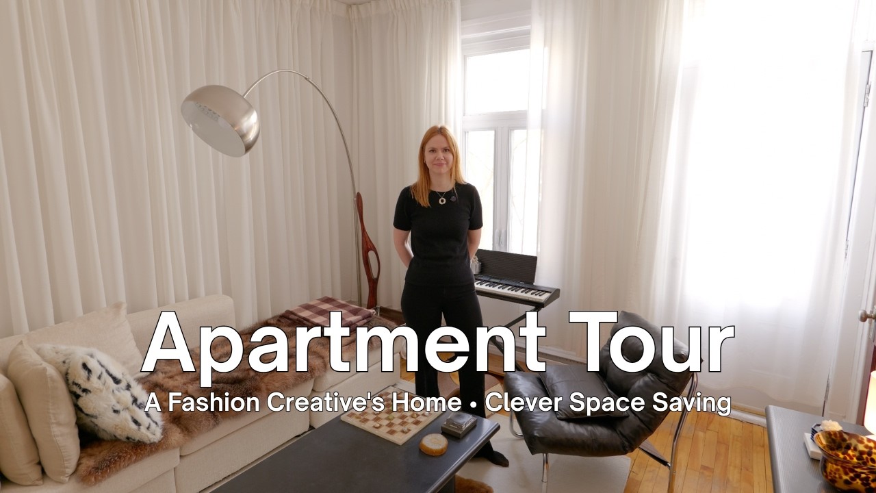 How a Fashion Creative Curated a Classic Montreal Apartment – FULL TOUR