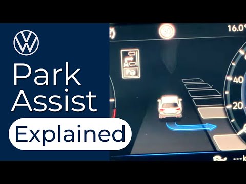 VW Passat GTE 2020 - Park Assist EXPLAINED (All 4 parking features)