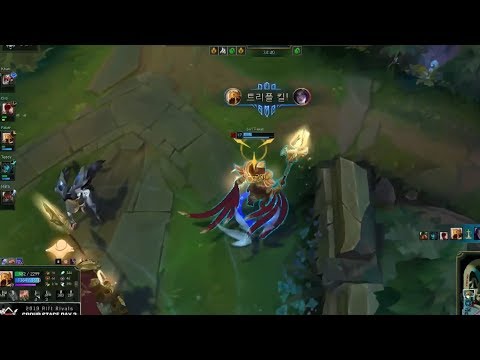 Faker Flank TP and Triple Kill on Azir vs IG
