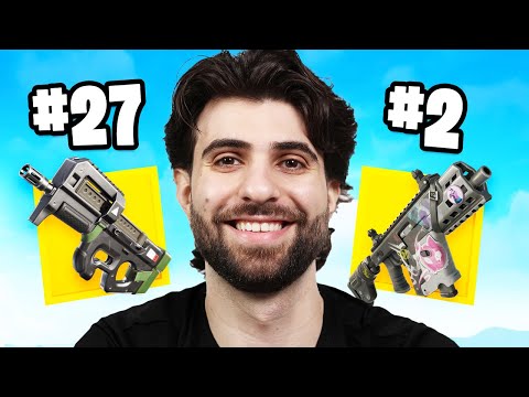I ranked EVERY Fortnite SMG!
