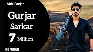 Gurjar Sarkar (Official Video) Abhi Gujjar   Gyane