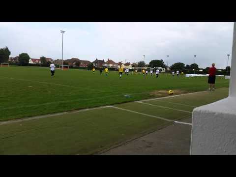 Sophie L gets KIKK's first against Bexhill United