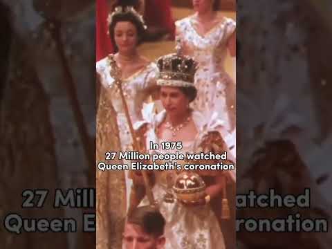 Queen Elizabeth ll 1975 coronation vs 2022 funeral