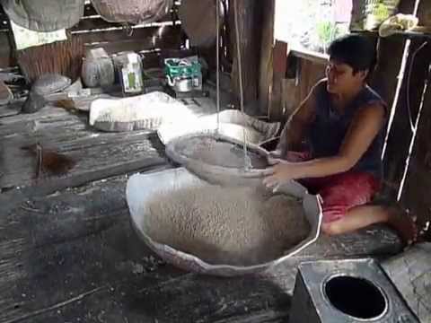 How sago pellets get their nice round shape