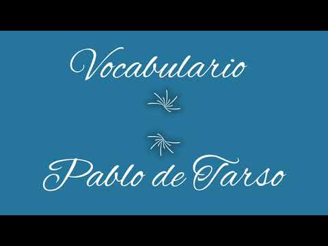 Vocabulario LSE - Pablo de Tarso