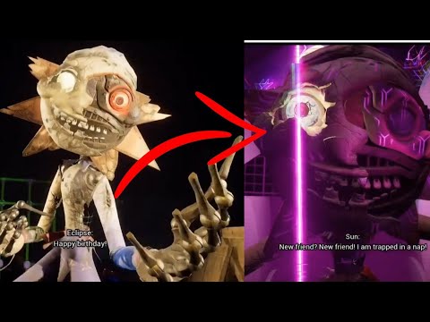 Broken Moon To Broken Sun Transformation Scene - FNAF(?)