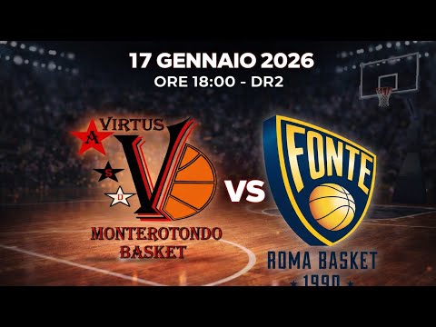 Virtus Basket Monterotondo Vs Fonte Roma Basket