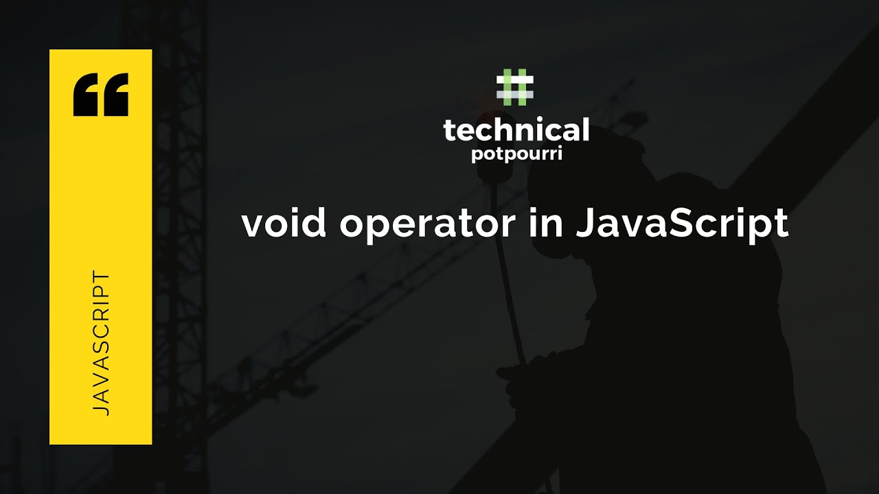 Understand JavaScript Void Operator