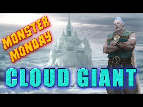 Monster Monday: Cloud Giants - D&D, Dungeons & Dragons monsters