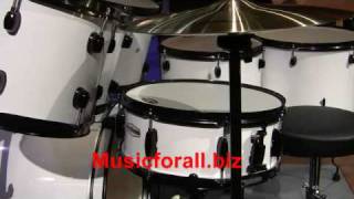 Video thumbnail for Pearl Forum FZ Drums Drumset Drum Kits - Winter NAMM 2009 by MusicForAllBiz