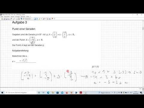 Matura Mai 2022 Mathematik - Teil 1