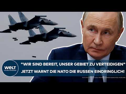 PUTINS KRIEG: "Wir sind bereit, unser Gebiet zu verteidigen!" Jetzt warnt die NATO die Russen!