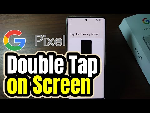 How to Activate Double Tap To On Screen in Google Pixel Phone