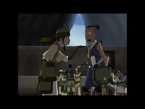 Sokka recognises Suki with a kiss 💋🔥. Avatar the last Airbender