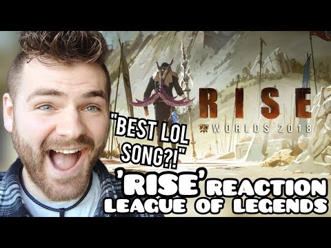 First Time Hearing The Glitch Mob, Mako and The Word Alive "RISE" | League of Legends OST | Reaction