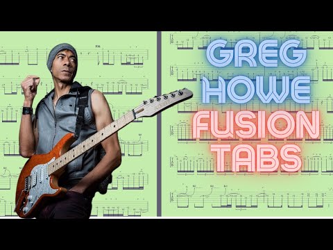 Learn Greg Howe Fusion Super Shred - Animated Tabs