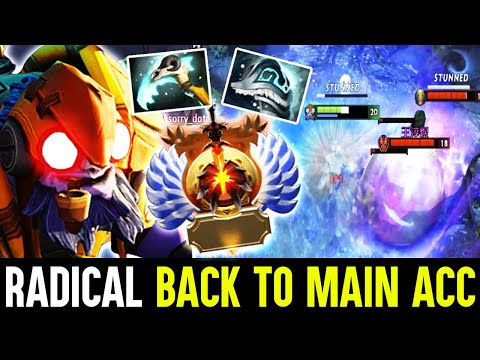 Radical [Tinker] Back To Main Account - With New Lanning Strategy Dota 2