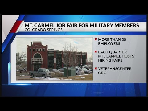 Mt. Carmel to host job fair for military members