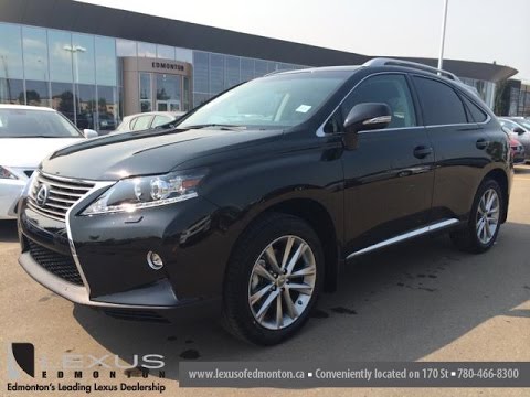 2015 Lexus RX 350 AWD - Black on Black - Technology Package Review - Northwest Edmonton