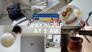Waking Up at 5 am to Work on My Goals