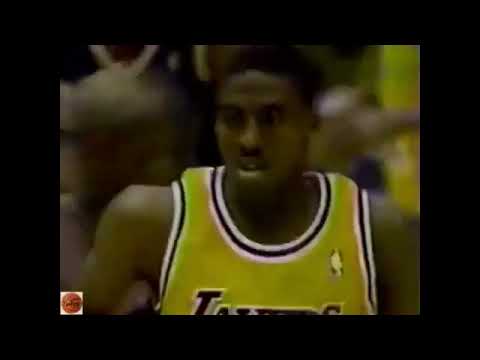 Eddie Jones 20 Points Vs. Rockets, 1996 Playoffs Game 2.