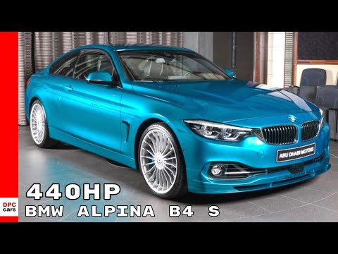 2018 BMW ALPINA B4 S Bi-Turbo In Atlantis Blue Color