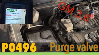 GM 3.6L V6 | Evap Purge Valve Replace | Code P0496 | 2013 Cadillac XTS
