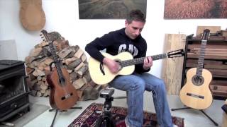 CHRIS FRY improvises on BEAUCHAMP 028VS guitar