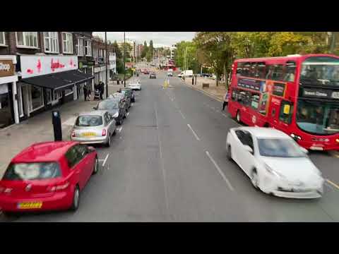 London Bus Ride 🇬🇧 Route 13 ( part 2 )from Fortune Green Road to North Finchley pls Subscribe