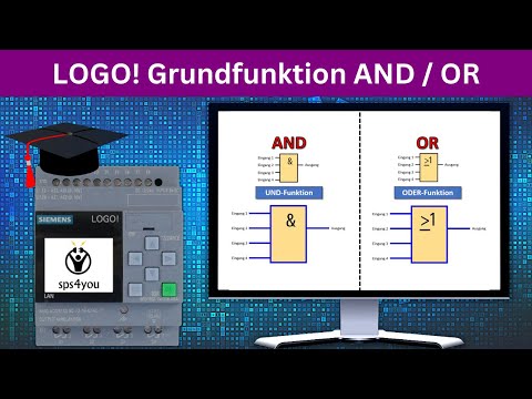 AND/OR Basic Function AND/OR - Siemens LOGO! Online Course Chapter 2.1 - Learn to program LOGO!
