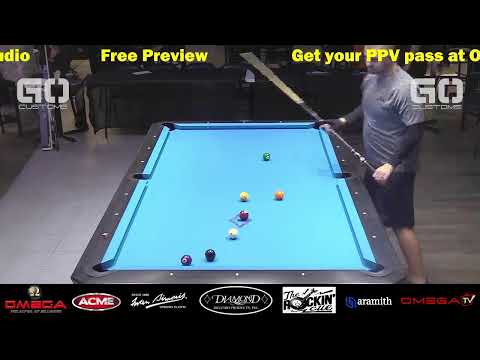 Shane VanBoening VS Jayson Shaw 9 Ball Race to 120 at The Rockin' Cue