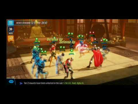 Arena - 345k Usual Attack team vs 382k Sinister/Phx/Ultron team - Marvel Strike Force