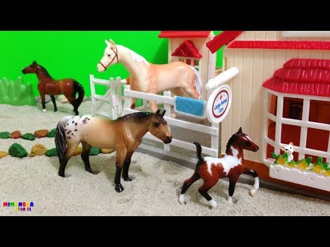 Caballos para niños 🐎  | Horses for children | Nursery Rhymes for Kids | Mimonona Stories Video