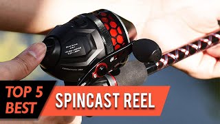 Best Spincast Reel | Ultra-Lightweight, Reversible Handle, Non-slip Handle Knob | Top 5 Review 2023