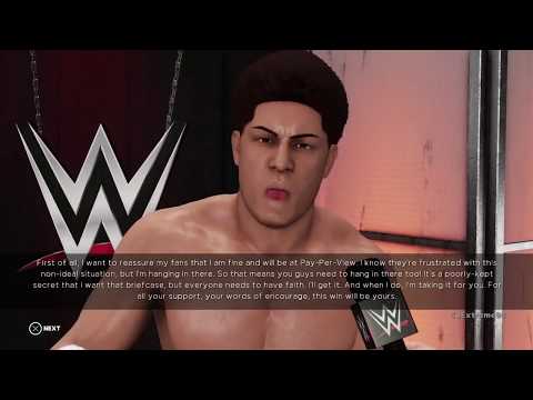WWE2k18 Career Mode Pt22: Pleading My Case, The Good Brother
