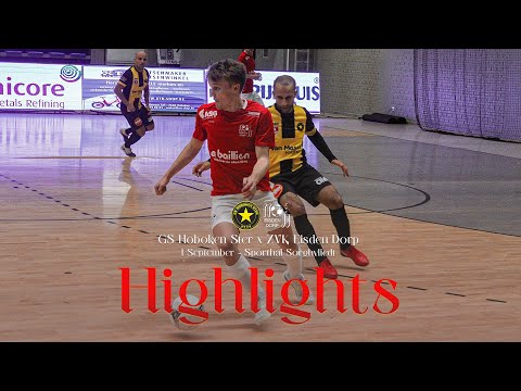 HIGHLIGHTS | GS Hoboken Ster x Eisden Dorp | Belgian Futsal League 2023/24