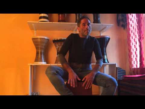 Bunyamin Olguncan Split Hand Darbuka Technique on the Cajon.