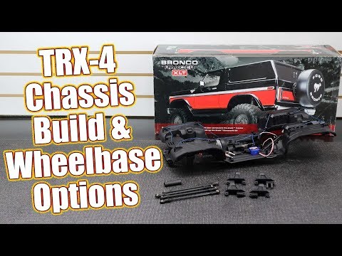Traxxas TRX-4 Lifted Ford Bronco Project Truck - Series Pt 2 Chassis & Wheelbase | RC Driver