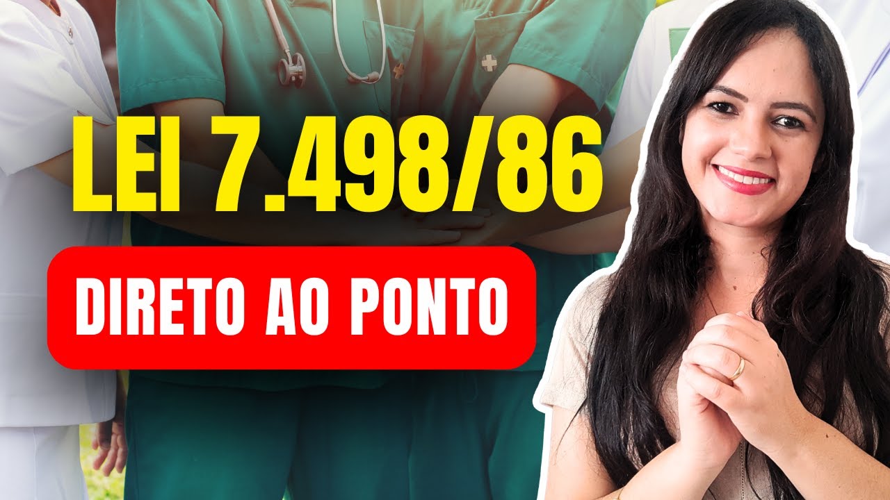 Lei do Exercício Profissional de Enfermagem (Lei 7.498/86) - Profª Juliana Mello